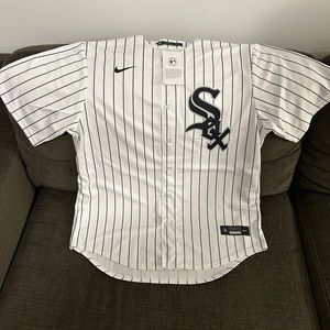 Nike Authentic Chicago White Sox MLB Baseball Jersey Pinstripe Men's Siz…